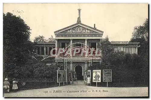 Cartes postales Theatre Paris L&#39Alcazar l&#39ete