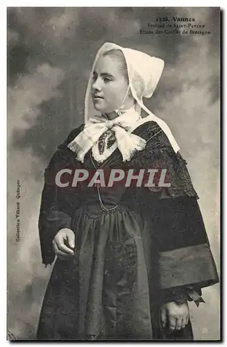Cartes postales Folklore Femme de Saint Patern