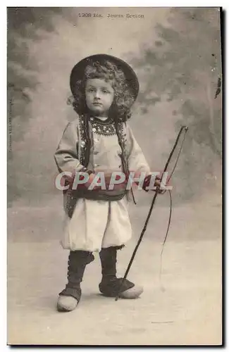 Cartes postales Folklore Jeune Breton Enfant