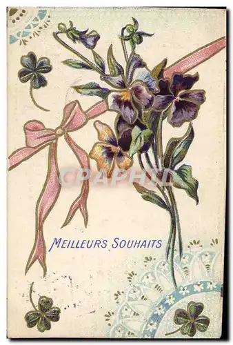 Cartes postales Fantaisie Fleurs