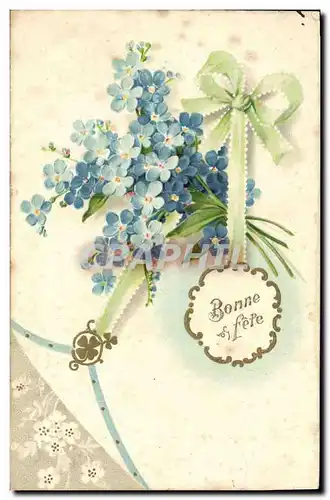 Cartes postales Fantaisie Fleurs