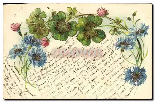 Cartes postales Fantaisie Fleurs