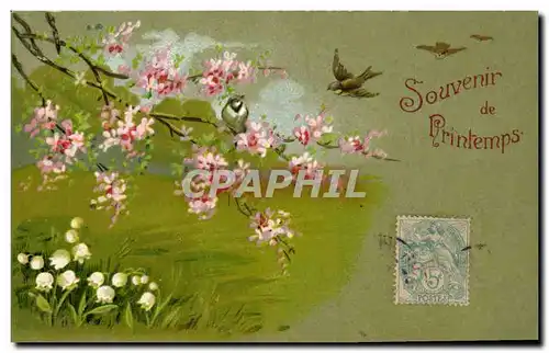 Cartes postales Fantaisie Fleurs