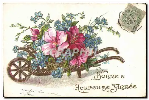 Cartes postales Fantaisie Fleurs