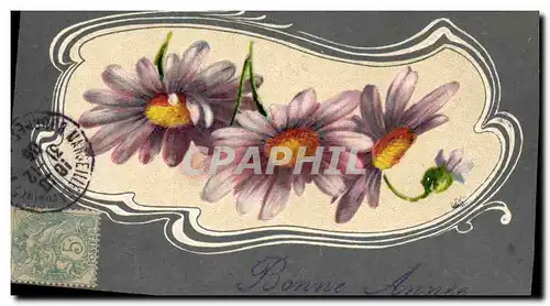 Cartes postales Fantaisie Fleurs