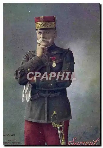 Cartes postales Militaria General Sarrail