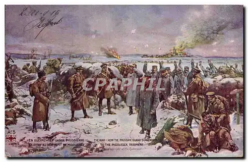 Cartes postales Militaria La garde prussienne Prusse Middlesex Regiment