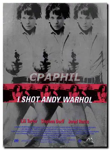 Cartes postales Cinema I shot Andy Warhol Lili Taylor Stephen Dorff Jared Harris