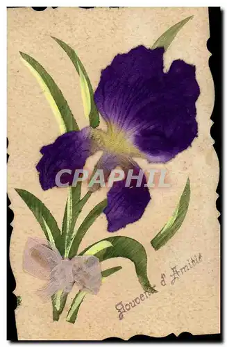 Cartes postales Fantaisie Fleurs