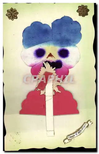 Cartes postales Fantaisie Fleurs