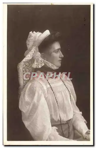 Cartes postales Folklore Le coquet bonnet de Saint Brieuc