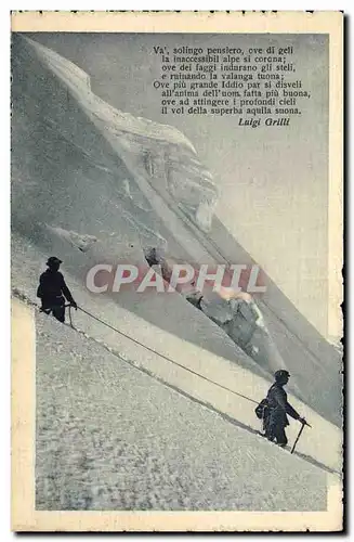 Ansichtskarte AK Alpinisme
