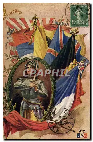 Cartes postales Militaria Jeanne d&#39Arc