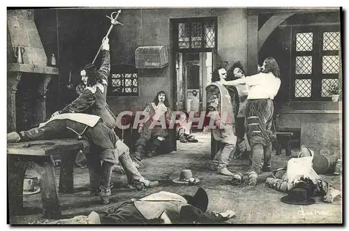 Cartes postales Cinema Les Trois Mousquetaires Alexandre Dumas Auguste Maquet