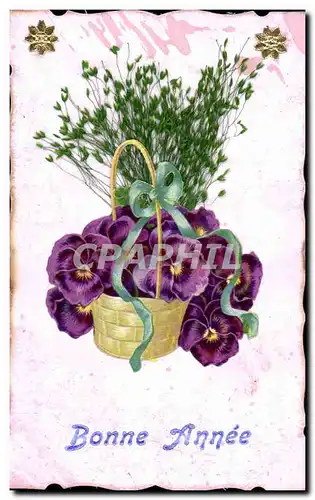 Cartes postales Fantaisie Fleurs