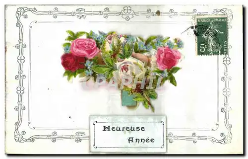 Cartes postales Fantaisie Fleurs