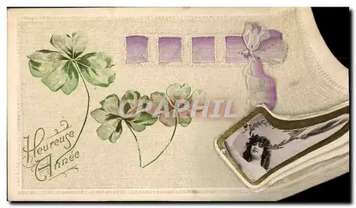Cartes postales Fantaisie Fleurs Femme