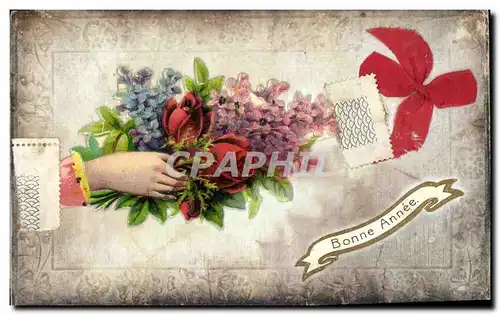 Cartes postales Fantaisie Fleurs