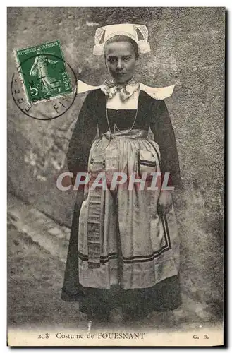 Cartes postales Folklore Costume de Fouesnant
