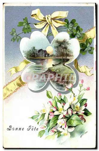 Cartes postales Fantaisie Fleurs