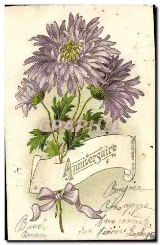 Cartes postales Fantaisie Fleurs