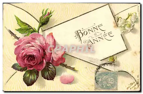 Cartes postales Fantaisie Fleurs