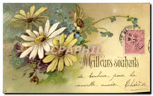 Cartes postales Fantaisie Fleurs