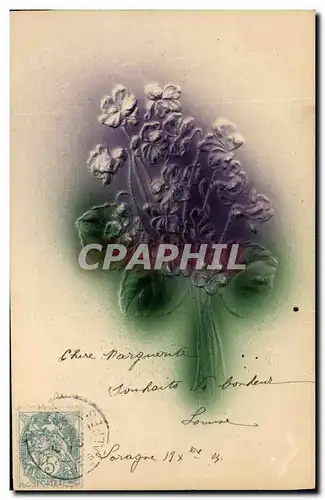 Cartes postales Fantaisie Fleurs