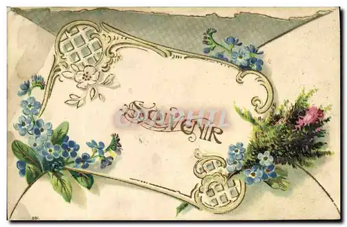 Cartes postales Fantaisie Fleurs