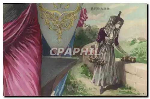 Cartes postales Puzzle Folklore Bresse