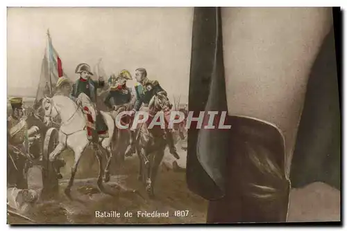 Ansichtskarte AK Puzzle Napoleon 1er Bataille de Friedland 1807