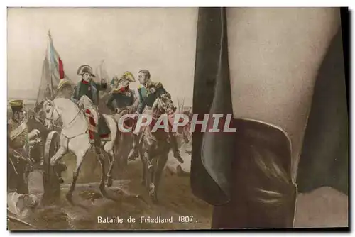 Cartes postales Puzzle Napoleon 1er Bataille de Friedland 1807