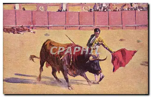 Cartes postales Corrida Course de taureaux Bertuchi