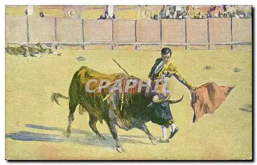 Cartes postales Corrida Course de taureaux Bertuchi