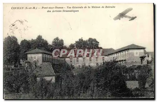 Cartes postales Cinema Couilly Pont aux Dames Vue generale de la Maison de retraite des artistes dramatiques Avi