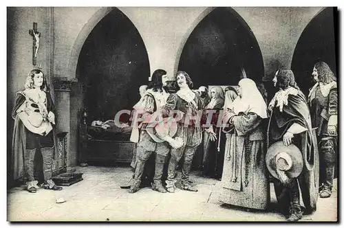 Cartes postales Cinema Les Trois Mousquetaires Alexandre Dumas Auguste Maquet