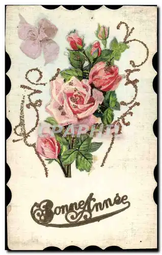 Cartes postales Fantaisie Fleurs