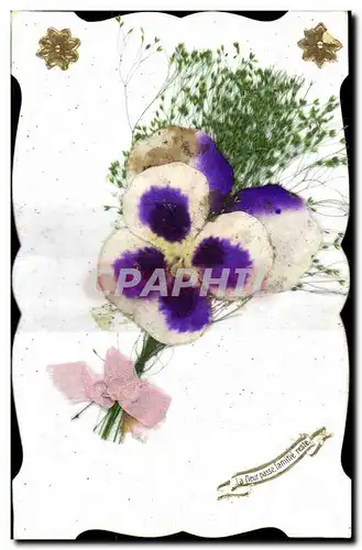 Cartes postales Fantaisie Fleurs