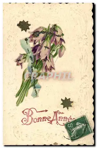 Cartes postales Fantaisie Fleurs