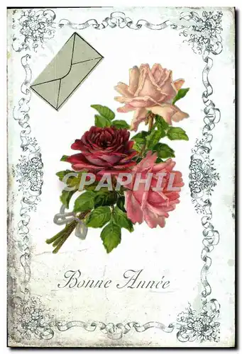 Cartes postales Fantaisie Fleurs