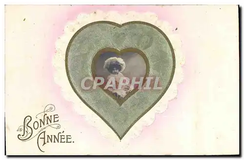 Cartes postales Brodee Fantaisie Coeur Enfant