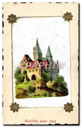 Cartes postales Fantaisie Chatea