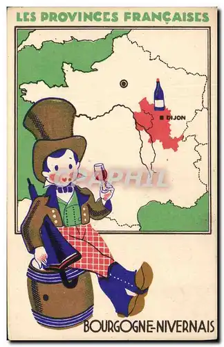 Cartes postales Folklore Bourgogne Nivernais