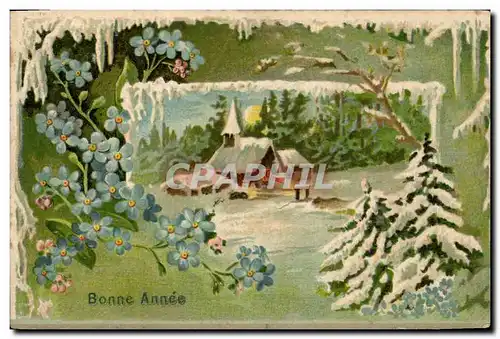 Cartes postales Fantaisie Bonne annee