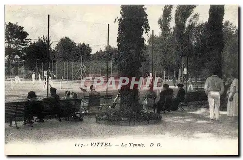 Ansichtskarte AK Vittel Les Tennis
