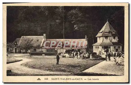 Cartes postales Tennis Saint Valery les Caux