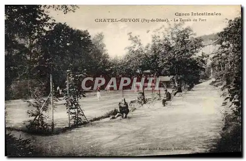 Cartes postales Tennis Chatelguyon Le tennis du parc