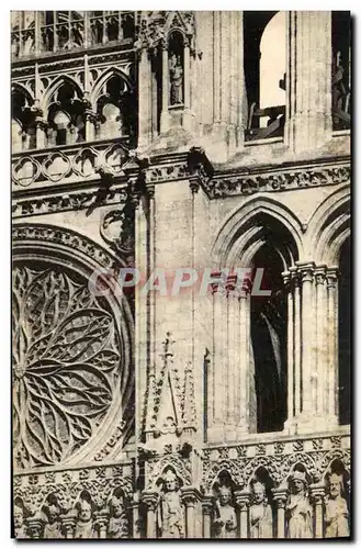 Ansichtskarte AK Puzzle Cathedrale Chartres