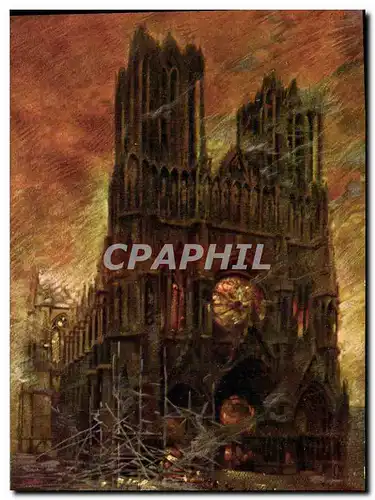 Cartes postales Militaria Reims