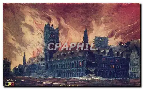 Cartes postales Militaria Ypres